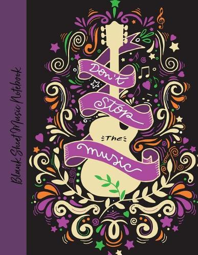 Blank Sheet Music Notebook