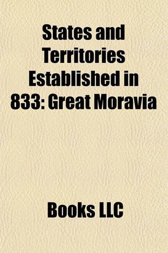 States and Territories Established in 833