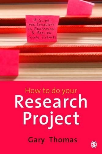How to Do Your Research Project