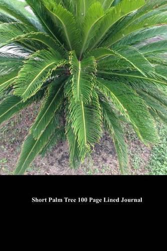 Short Palm Tree 100 Page Lined Journal
