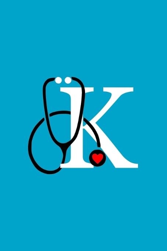 Initial K Monogram Stethoscope Journal