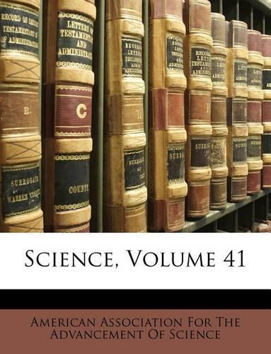 Science, Volume 41