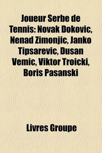 Joueur Serbe de Tennis