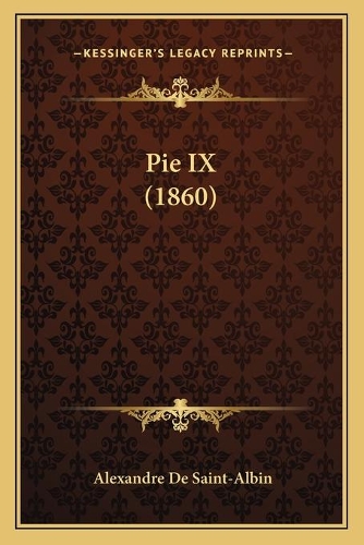 Pie IX (1860)
