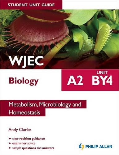 WJEC Biology A2 Student Unit Guide: Unit BY4                    Metabolism, Microbiology and Homeostasis