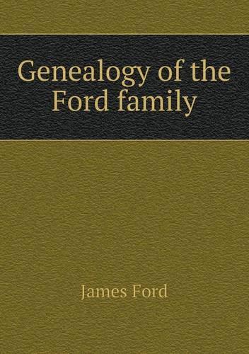Genealogy of the Ford Family