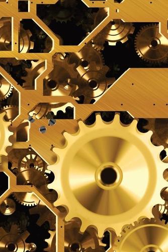 Clock Gears: Blank Lined Journal