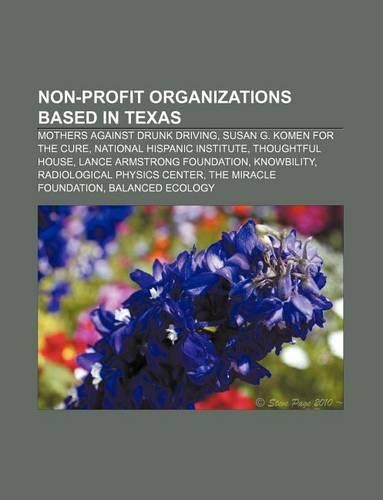 Non-Profit Organizations Based in Texas