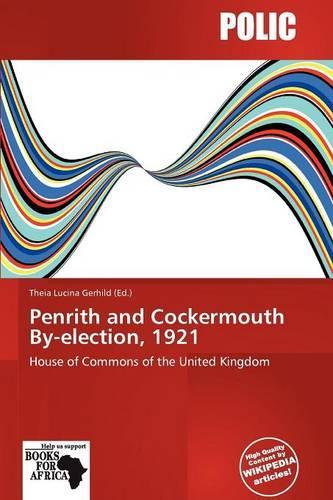 Penrith and Cockermouth By-Election, 1921