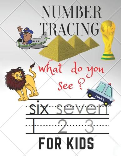 Number Tracing Book for kids