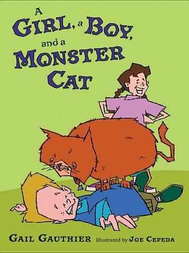 A Girl, a Boy, and a Monster Cat