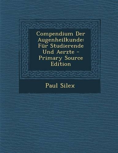 Compendium Der Augenheilkunde