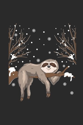 Sloth Christmas: Graph Ruled Notebook - Journal for Christmas Gift Idea And New Year Gift Idea