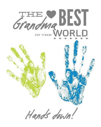 The Best Grandma In the World: DIY Handprint and Activity Booklet