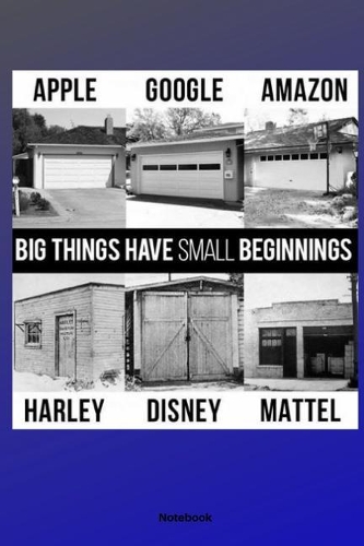 Big Things Have Small Beginnings Notebook