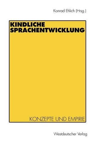 Kindliche Sprachentwicklung