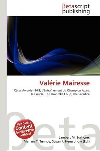 Valerie Mairesse: (English)
