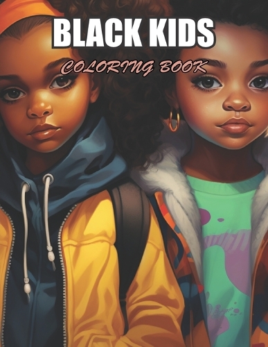 Black Kids Coloring Book