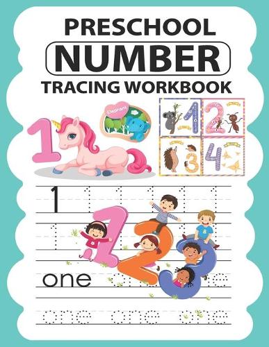 Preschool Number Tracing Workbook