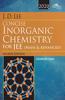 Wiley's J.D. Lee Concise Inorganic Chemistry for JEE (Main & Advanced), 4ed, 2020