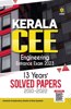 13 Years Solved Papers Kerala CEE Engineering Entrance Exam 2023