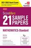 ScoreMore 21 Sample Papers For CBSE Board Exam 2021-22 - Class 10 Mathematics Standard