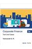 Corporate Finance: Text and Cases