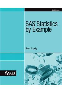 SAS Statistics by Example