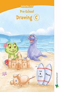 Navneet Grafalco Pre-School Drawing C Sr. Kg. | English | Pre School Book |