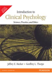 Introduction To Clinical Psychology