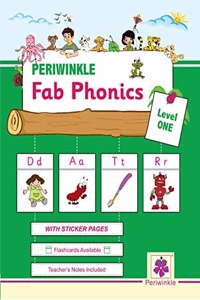 Periwinkle Fab Phonics with FREE Stickers - Level One. 3-5 years