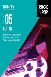 Trinity College London Rock & Pop 2018 Guitar Grade 5 Cd Only (Trinity Rock & Pop)