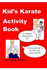 Kid's Karate Activity Book