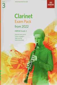 Clarinet Exam Pack from 2022, ABRSM Grade 3