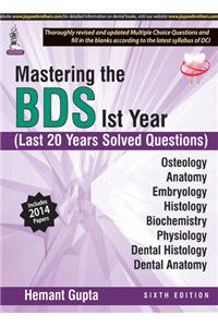 Mastering The Bds 1St Year