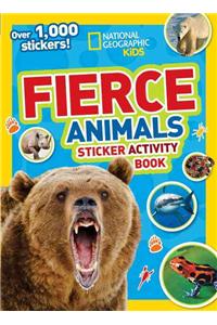 National Geographic Kids Fierce Animals Sticker Activity Book