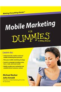 Mobile Marketing For Dummies