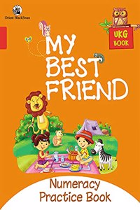 My Best Friend UKG Numeracy Practice Book (Single Book Pattern)