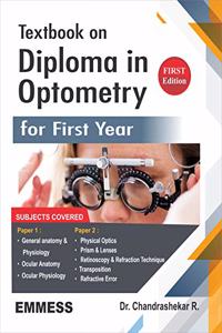 Textbook on Diploma in Optometry for First Year