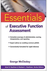 Essentials of Executive Functions Assessment