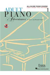 Adult Piano Adventures All-In-One Piano Course Book 1 (Book/Online Audio)