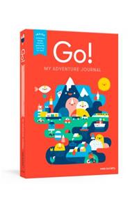 Go! Red: A Kids' Interactive Travel Diary and Journal