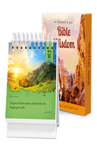 Thought a Day--Bible Wisdom: A Daily Desktop Quotebook