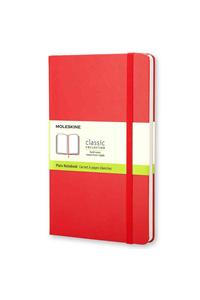 Moleskine Pocket Plain Hardcover Notebook Red