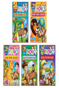 Learn With Phonics Book - Set Of 5 Books