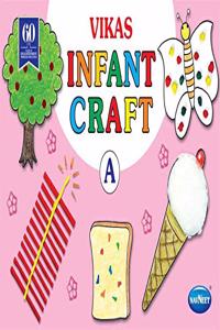 Navneet Vikas Infant Craft Book - A Nursery|English| Pre School Book |