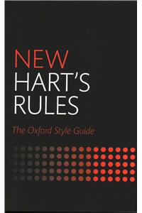 New Hart's Rules: The Oxford Style Guide