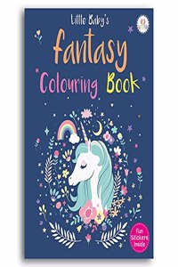 Colouring Book for Kids - Fantasy Colouring Book (Fun Stickers Inside) |Age 3-7 Years