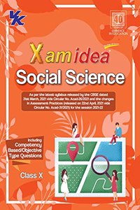 Xamidea Social Science CBSE Class 10 Book (For 2022 Exam)