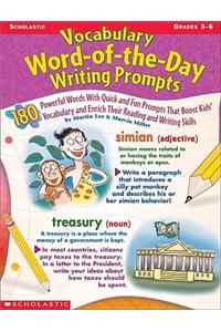 Vocabulary Word-Of-The-Day Writing Prompts